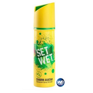Set Wet Charm Avatar Deodorant Spray 150 ml