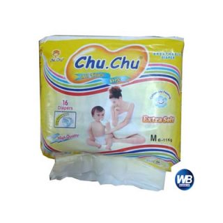 Chu Chu Baby Diaper (Belt System) M (6-11 kg)
