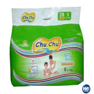 Chu Chu Baby Diaper (Belt System) S (3-7 kg)