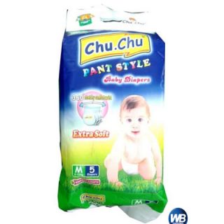 Chu Chu Baby Diaper (Pant System) M (6-12 kg)