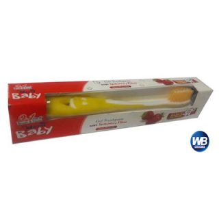 Meril Baby Gel Toothpaste & Brush (Strawberry) 45 gm Combo