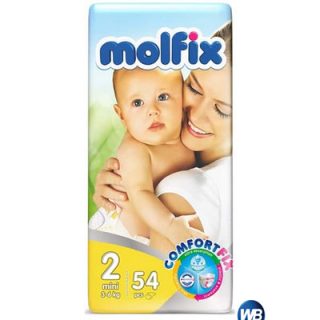 Molfix Baby Diaper (Belt System) 2 Mini (3-6 kg)