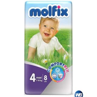 Molfix Baby Diaper (Belt System) 4 Maxi (7-18 kg)
