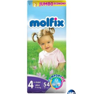 Molfix Baby Diaper (Belt System) 4+ Maxi (9-16 kg)