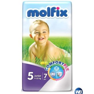 Molfix Baby Diaper (Belt System) 5 Junior (11-25 kg)