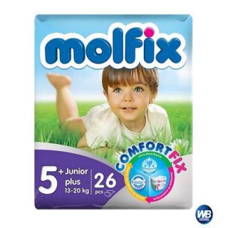 Molfix Baby Diaper (Belt System) 5+ Junior (13-20 kg)