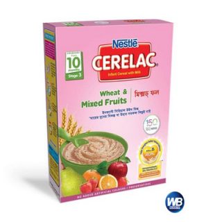 Nestlé Cerelac 3 Wheat & Mixed Fruits (10 month +) BIB