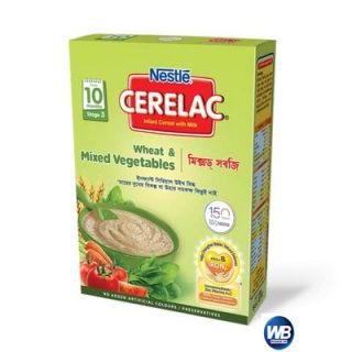 Nestlé Cerelac 3 Wheat & Mixed Vegetables (10 months+) BIB