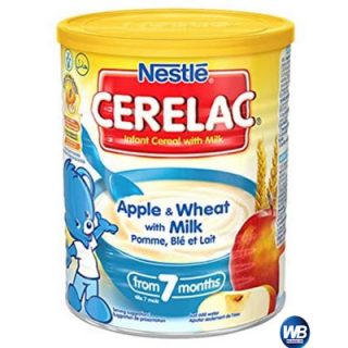 Nestlé Cerelac Apple & Wheat With Milk (7 months +) Tin