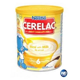 Nestlé Cerelac Rice & Milk (6 months +) Tin