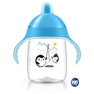 Philips Avent Penguin Sipper Spout Cup Blue 260 ml (12m+) (SCF753/05)