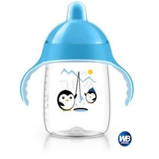 Philips Avent Penguin Sipper Spout Cup Blue 340 ml (18m+) (SCF755/05)