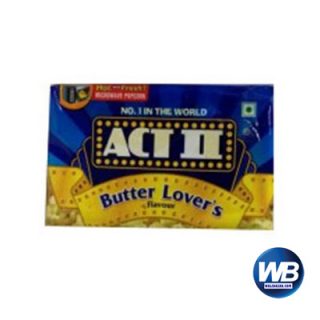 ACT II Butter Lover's Flavour Popcorn 33 gm