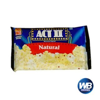 ACT II Natural Popcorn 99 gm