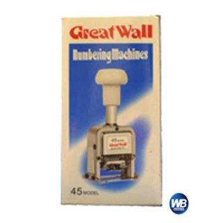 Great Wall Numbering Machine