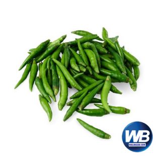 Green Chili (Kacha Morich) 250 gm