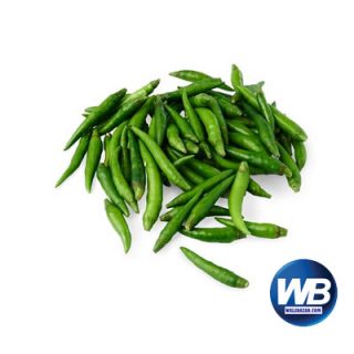Green Chili (Kacha Morich) 100 gm