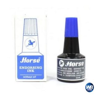 Horse Stamp Pad Ink (Black)