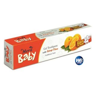 Meril Baby Gel Orange Toothpaste