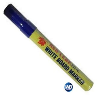 Red Leaf White Board Marker Pen Blue