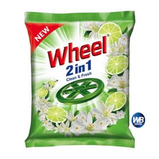 Wheel 2 in 1 Clean & Fresh Washing Powder 500 gm