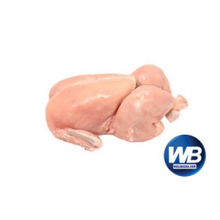 Whole Broiler Chicken Skin Off (Net Weight ± 50 gm) 800 gm