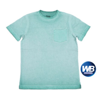 Haat Sky Blue Cotton Casual T-shirt For Boys 7-8 years