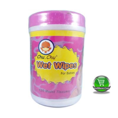 Chu. Chu wet wipes for babies 120 moist tissues