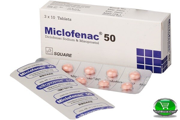 Miclofenac®50 mg 10 pis