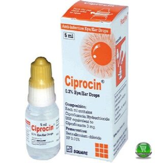 Ciprocin® Eye/Ear Drops 5 ml