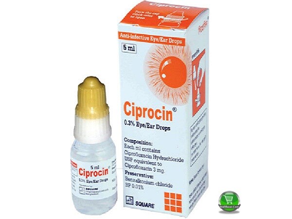 Ciprocin® Eye/Ear Drops 5 ml