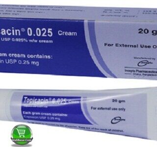 Topicacin 0.25mg