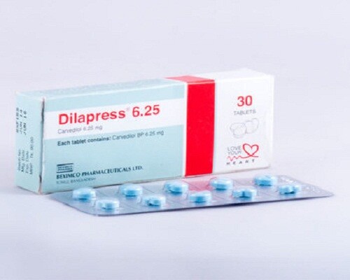 Dilapress 6.25mg