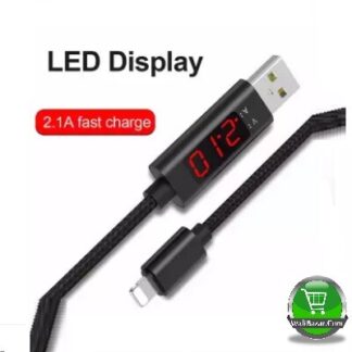 Fast Charging Data Cable With LED Display