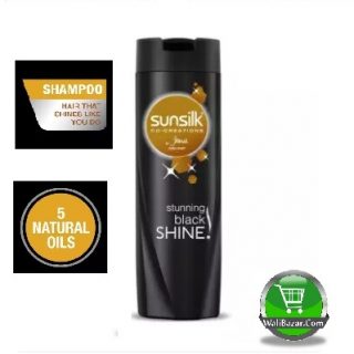 SUNSILK STUNNING BLACK SHINE SHAMPOO