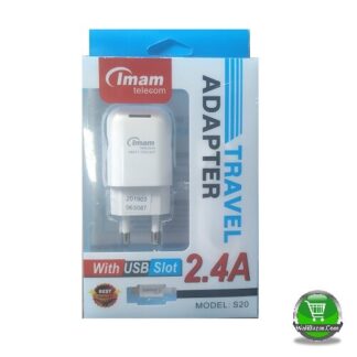 Travel Adapter 2.4A with USB Slot