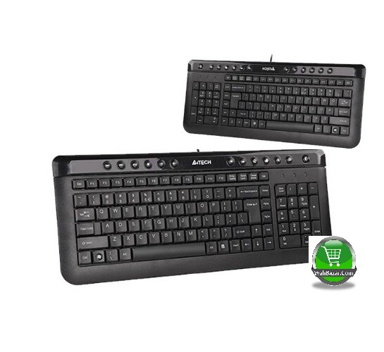 A4 Tech WB-40 USB Slim Multimedia Keyboard
