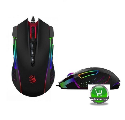 A4Tech J90 Bloody 5000 DPI 2-Fire RGB Animation Gaming Mouse