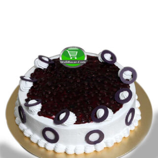 Blueberry Vanilla Sponge Cake