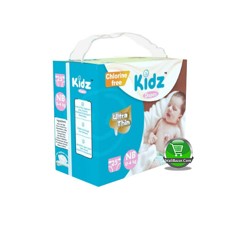 Kidz Ultra-Thin Diapers NB 0-4kg