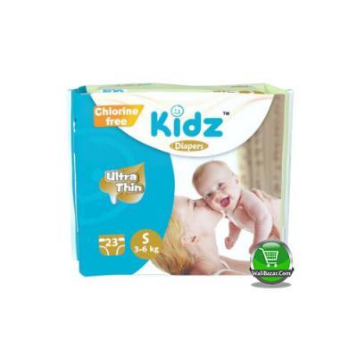 Kidz Diapers Ultra Thin S (3-6kg)