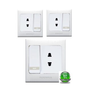 Socket 2 Pin with Switch