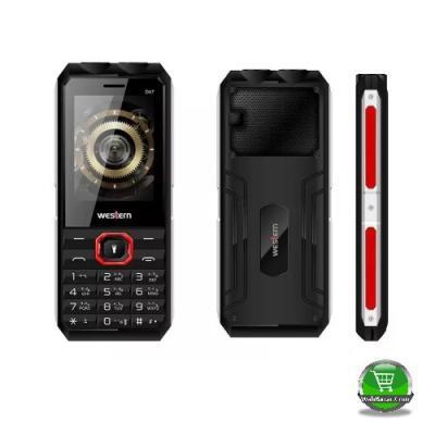 Western Black and Red Feature Phone