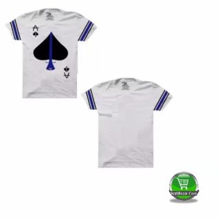 Boys White Cotton Tshirt