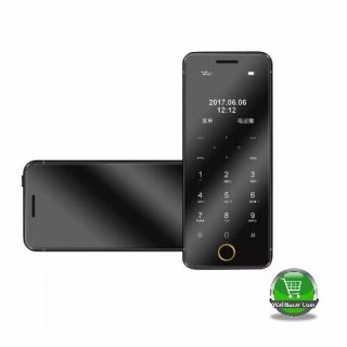 Handsome Look Black Slim Mobile Phone