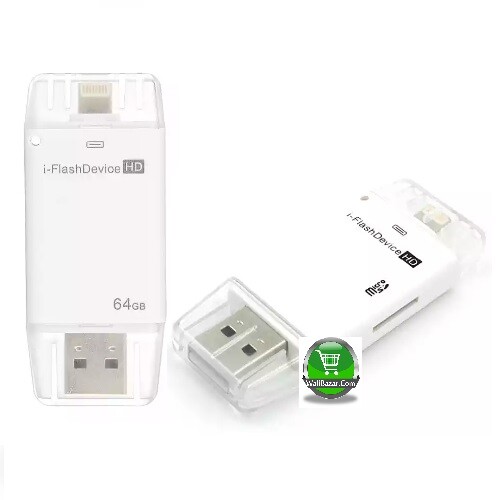 iFlash Drive 64GB iOS Device iPhone Pendrive OTG