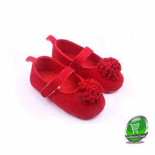 Baby Girl Red Color Shoes