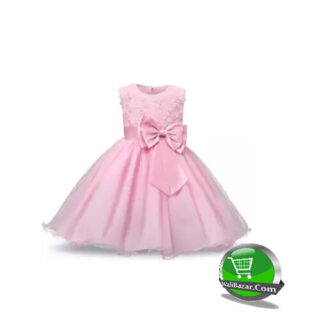 Baby Teenage Girl Pink Party Dresses