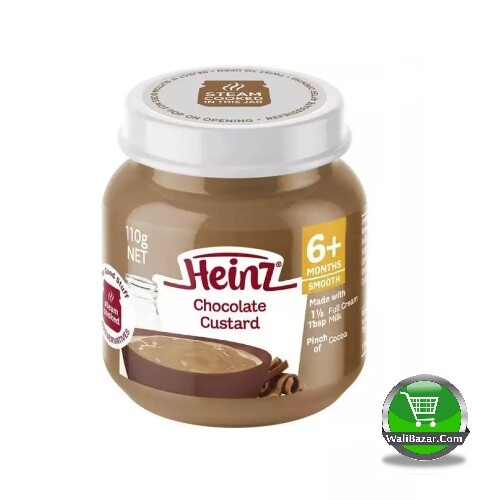 Heinz Chocolate Custard 6+ Months Baby