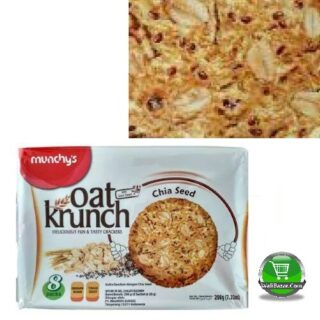 Munchy's Oat Krunch Crackers Malaysia Dark Chocolate